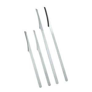 Cuchillo raspador de pies Credo, para uñas y talones, removedor de piel muerta, lima de talón de acero inoxidable, para manicura y pedicura, a la moda - Product Image 5