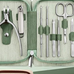 Wholesale Stainless Steel Manicure Kit Set with <b>Nail</b> Clippers Cuticle <b>Scissors</b> & <b>Nail</b> File-Durable Classic Design - Product Image 6