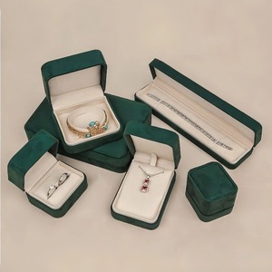 Velvet Bangle Jewelry <b>Box</b> Custom Logo <b>Bracelet</b> Case Travel Storage Organizer <b>for</b> Necklace <b>Gift</b> Packaging - Product Image 6