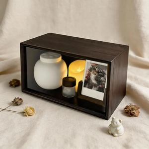 Wholesale Premium Wooden Keepsake <b>Box</b> Pet Urn <b>Box</b> Wooden <b>Memory</b> <b>Box</b> for Gift made in Vietnam - Product Image 1