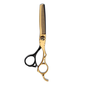 กรรไกรซอยผมมืออาชีพ ญี่ปุ่น SUS440C สแตนเลสสตีล ปลายแบน สำหรับร้านตัดผม - Product Image 6