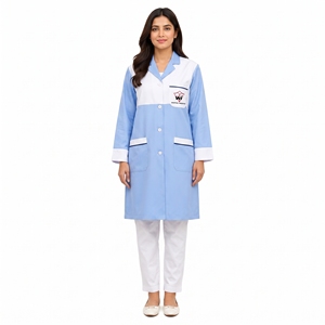 Batas de Laboratorio Premium para Hombre y Mujer, Ropa de Trabajo de Manga Larga, Ajuste Cómodo, Material Duradero para Ciencias Médicas - Product Image 1