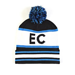 Gorros Personalizados al por Mayor/100% Acrílico, con su Propio Logotipo Bordado, Gorro de Punto de Moda, Gorro de Invierno Personalizado con Pompón - Product Image 1