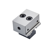 Etau modulaire de précision manuel à quatre postes de travail D50x50x400 avec matériau 20CrMnTi et précision de 0,005 mm