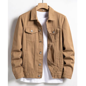 Veste d'hiver classique, style streetwear, veste en jean pour homme, coupe décontractée, veste en jean pour homme pour tous les jours, vêtement d'extérieur décontracté pour tous les jours - Product Image 6