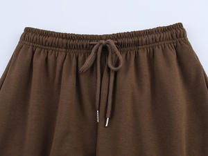 Shorts de Yoga de Cintura Media, Tejidos, con Cierre de Cordón Ajustable, Ideales para Entrenamiento y Running, Transpirables, de Alta Calidad y Secado Rápido - Product Image 4