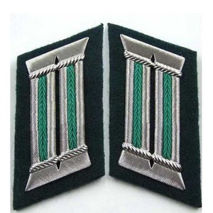 Épaulettes de col uniformes de qualité supérieure, personnalisables en taille/couleurs/logo, forme de col, coussinets de col/matériaux écologiques, brodés - Product Image 3