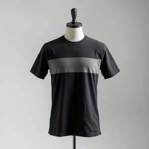 Camiseta Moderna para Hombre, de Algodón, Manga Corta, con Diseño Gráfico, Personalización OEM ODM - Product Image 3