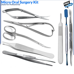 ชุดเครื่องมือผ่าตัดทางทันตกรรมคุณภาพสูง สำหรับการผ่าตัดปริทันต์และศัลยกรรมช่องปาก ระดับมืออาชีพ - Product Image 1