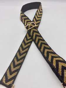 Handmade Beaded Purse Strap Custom <b>College</b> Team <b>Bag</b> Accessory - Product Image 2