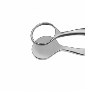 Forceps chirurgical ophtalmique professionnel Baird Chalazion à mâchoires ovales 8x12mm - Product Image 6