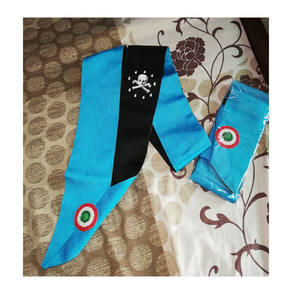 Masonic collar AASR 18th degree Knight Rose Croix BRAID WITH <b>BLACK</b> RIBBON WITH BACK LATEST DESIGNS Premium Quality 2026 - Product Image 2