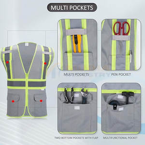 Chaleco de Seguridad de Primera Calidad, Chaleco de Trabajo, Diseño Más Vendido, Chaleco de Seguridad en Oferta Online - Product Image 3