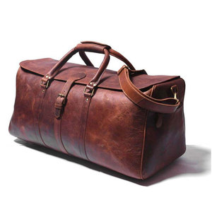 Genuine <b>Leather</b> <b>Duffle</b> <b>Bag</b> Monogrammed Weekender <b>Bag</b> Personalized <b>Leather</b> Travel <b>Duffle</b> Large Capacity Luxury Carrying <b>Bag</b> - Product Image 1