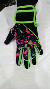 Guantes de Bateo de Béisbol de Cuero con Diseño Personalizado, Ligeros, Duraderos, con Logotipo Personalizado, Colores Personalizables, Unisex, Puño Largo Elástico, Competitivos - Product Image 4