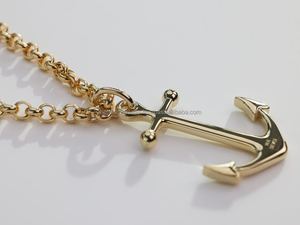 Collier Boussole Sevgi Jewelry, Pendentif Nautique Vintage de Luxe en Métal, Léger et Durable, Bijou de Mode pour Femme, Cadeau - Product Image 4