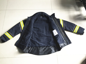 Traje de bombero personalizado con logotipo, uniforme de rescate contra incendios, ropa de trabajo de seguridad, uniforme de bombero OEM - Product Image 6