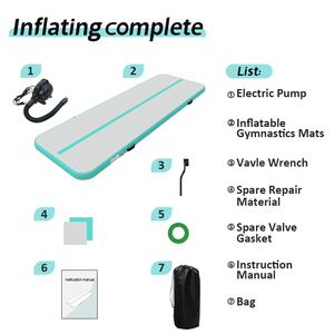 Colchoneta Inflable para Gimnasia de 3m, 4m, 5m, 6m, 8m, 10m, 12m, <span class=keywords><strong>15m</strong></span>, con Tecnología DWF Drop Stitch, para Gimnasio en Casa, Cheerleading, Yoga, con Certificación CE, Personalizable - Product Image 6