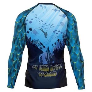 T-shirts de pêche personnalisés en gros, fabricant OEM, fournisseur de vêtements de performance légers et respirants pour activités de plein air - Product Image 2