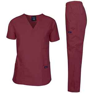 Stylish Hospital Uniforms V Neck Medical Scrub <b>Sets</b> Nurse Female Scrubs Comfortable Nurses Scrubs <b>Doctor</b> Uniform - Product Image 1