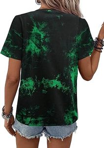 Camisetas Tie Dye de Alta Calidad, 100% Algodón, Resistentes, Transpirables, con Teñido por Inmersión, Corte Regular, Estilo Vintage - Product Image 2