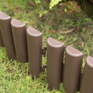 Mini Garden PP <b>Plastic</b> <b>Fence</b> <b>Picket</b> Edging Garden Border Landscaping Grille <b>Fence</b> - Product Image 6
