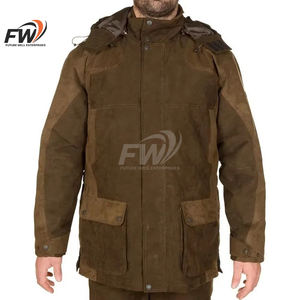Chaqueta de Caza Acolchada de Invierno para Hombre, de Lona, Impermeable, con Forro de Cinta Resistente, Estilo Casual, Más Vendida - Product Image 1