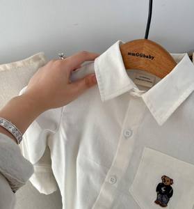 Camisa Casual de Manga Larga para Niños, de Alta Calidad, con Estampado de Dibujos Animados, 100% Algodón, para Verano - Product Image 6