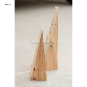 Decoraciones navideñas sostenibles, Juego de 3 piezas de madera de lujo, mesa, decoraciones navideñas para el hogar, adornos con diseño personalizado - Product Image 1