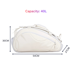 กระเป๋าใส่ไม้เทนนิส Bagnex ความจุสูง กันน้ำ สำหรับใส่ไม้พาเดล แบดมินตัน พร้อมซิปปิด - Product Image 4