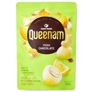 Fabricant Grossiste de Dragées au Chocolat OEM/ODM HALAL 75G – Snacks de Noix d'Azyme et de Cachemire enrobées de Chocolat Yuzu – Fournisseur de Confiseries Populaires - Product Image 1