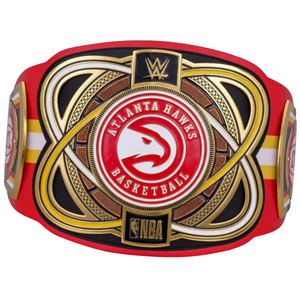 Ceinture de championnat de basketball des Atlanta Hawks, personnalisable, de haute qualité, rouge et or, ceinture sportive personnalisée, ceinture de champion, pour collectionneurs - Product Image 5
