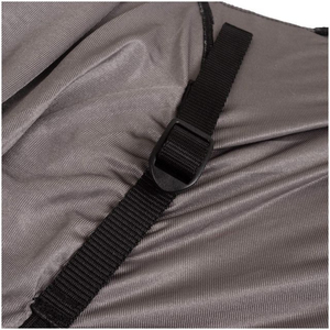 Couverture imperméable pour cheval, col montant, rabat de queue moyen, double fermeture poitrine, rembourrage doux, quincaillerie en acier inoxydable, pour l'été - Product Image 5
