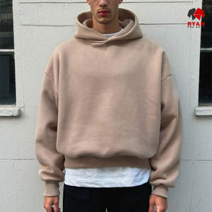 Sudadera con Capucha para Hombre Ryan Pro Gear, con Logotipo Personalizado en la Parte Delantera, 100% Algodón Felpa, Transpirable, Corte Regular, Diseño ODM OEM, Ropa Casual de Invierno - Product Image 6