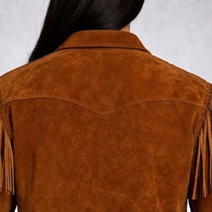 Premium Quality Winter <b>Suede</b> Leather <b>Jackets</b> for Men Stand Collar & Front Logo-Eco-Friendly Breathable Streetwear & Daily Use - Product Image 5