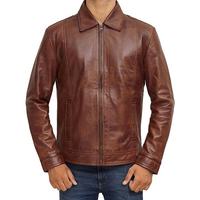 Nouvelle arrivée, veste de moto en PU de qualité supérieure, sur mesure, pour hommes, style décontracté d'hiver, avec fermeture éclair sur le devant, logo, écologique