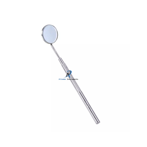 กระจกตรวจฟันมืออาชีพ สแตนเลสสตีล ป้องกันฝ้า ผิวสะท้อนแสง สำหรับตรวจช่องปาก เครื่องมือวินิจฉัย - Product Image 1