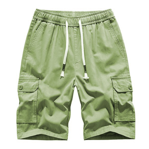 Shorts cargo tendance pour hommes, longueur genou, avec plusieurs poches, shorts d'extérieur pour hommes - Product Image 4