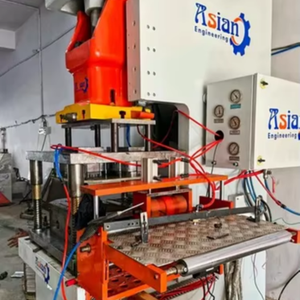 Máquina Automática de Alta Velocidad (60 PPM) para Fabricación de Bandejas de Alimentos con Lámina Plateada, Línea de Producción Industrial Eléctrica para Contenedores - Product Image 6