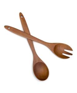 Nuevo Servidor de Ensalada de Madera de Acacia con Mango en Forma de Gato, Cuchara para Ensalada a Precio Accesible, Utensilio para Servir Ensaladas, Cubertería de Cocina - Product Image 3