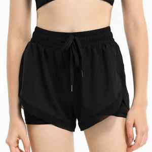 Shorts de course pour femmes, haute élasticité, légers, anti-humidité, flexibles, parfaits pour la course sur piste, le trail, le sprint et les activités de plein air - Product Image 3