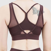 Nouvel ensemble de vêtements de sport pour femmes grande taille, soutien-gorge de sport léger sans couture à maintien élevé 4XL, tenue de yoga