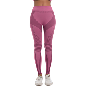 Leggings de Yoga para Mujer con Logotipo Personalizado, Cintura Alta, Costuras en Contraste, Secado Rápido, Elásticos en 4 Direcciones, para Gimnasio y Fitness - Product Image 2