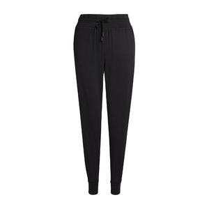 Pantalones de chándal de cintura elástica para mujer con bolsillo Street Style Jogger para invierno Diseño frontal plano sostenible - Product Image 1