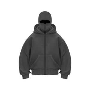 Sudadera con Capucha Doble Extra Grande con Cierre de Cremallera y Forro Polar de 500 g/m², Personalizada OEM, para Hombre, con Tejido Transpirable de Secado Rápido - Product Image 1