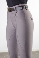 Pantalons d'équitation de qualité supérieure, coupe ajustée, extensible dans les quatre sens, vente en gros de vêtements équestres, pantalon Max Breeches en nylon