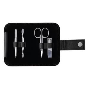 Classic Stainless Steel <b>Nail</b> <b>Kit</b> with Clipper Scissors and Tools in Portable Case for Manicure - Product Image 1