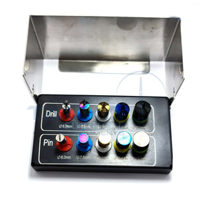 Kit de Cirugía Guiada Dental de Acero Bone Bridge Instruments BBI-386 con Fuente de Alimentación Manual, Guía de Implantes, Pines y Guía de Posicionamiento para Fresas - Product Image 4