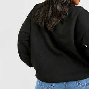 Sudadera de Moda Urbana para Mujer, Venta al por Mayor OEM, Ropa Casual de Secado Rápido, Transpirable, Lisa, Personalizada, 100% Algodón, Lavado Ácido - Product Image 4