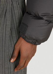 Blouson matelassé à capuche personnalisé pour homme – Manteau d'hiver streetwear avec fermeture éclair frontale, isolé, respirant et en polaire de qualité supérieure - Product Image 6